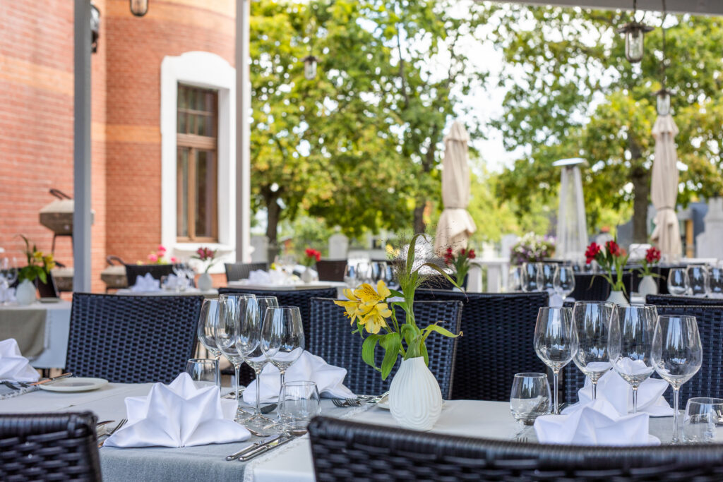 Ammende Villa summer terrace