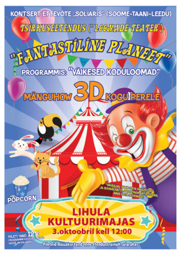 Leedu tsirkuseetendus "Fantastiline planeet"
