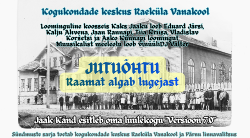 Jutuõhtu "Raamat algab lugejast"