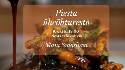 Piesta pop-up restaurant 