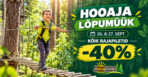 Valgeranna Seiklushooaja lõpumüük | Rajapääse -40%