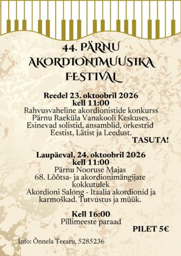 44. Pärnu Akordionimuusika festival
