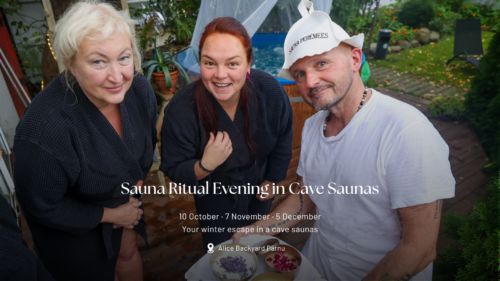 Sauna Ritual Evening in Pärnu Cave Saunas