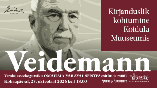 Kirjanduslik kohtumine Koidula muuseumis: Rein Veidemann