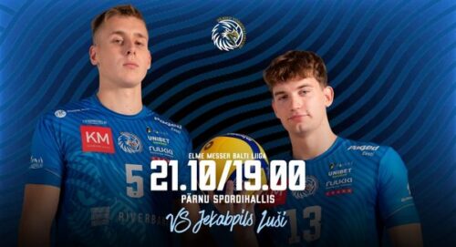 Elme Messer Balti Liiga 2026/2027: Pärnu Võrkpalliklubi vs Jēkabpils Lūši