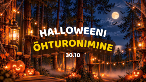 Halloweeni Õhturonimine Valgerannas