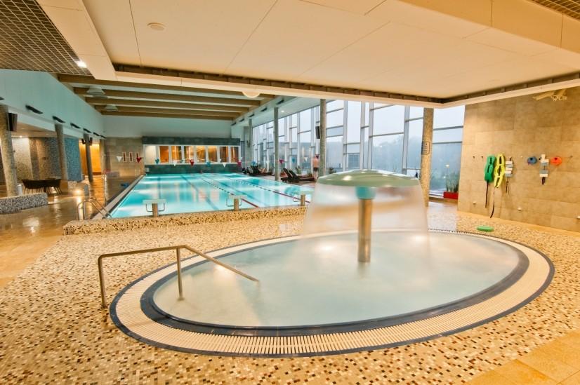 Банный центр и центр бассейнов в оздоровительном спа-отеле Tervis