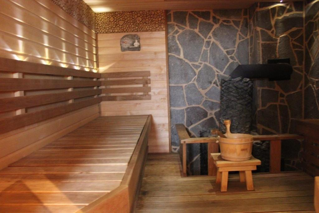 Krapin lomatalon sauna