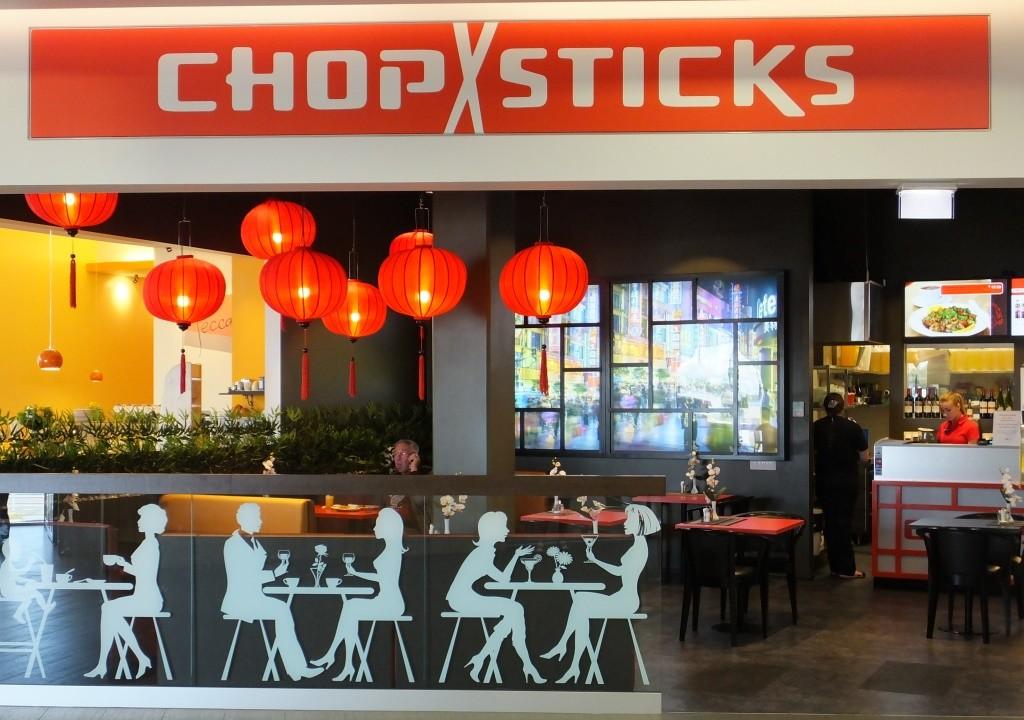Chopsticks  tirdzniecības centrā Kaubamajakas
