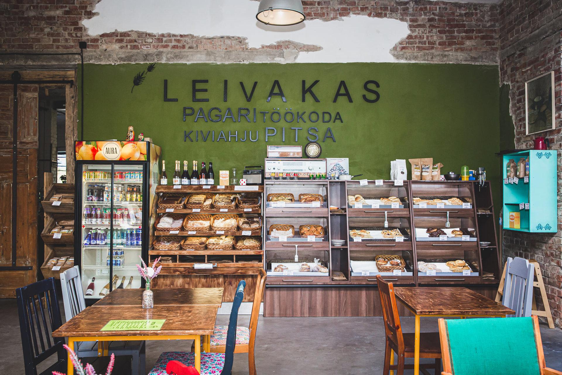 Пекарня Leivakas в квартале Сегуторни