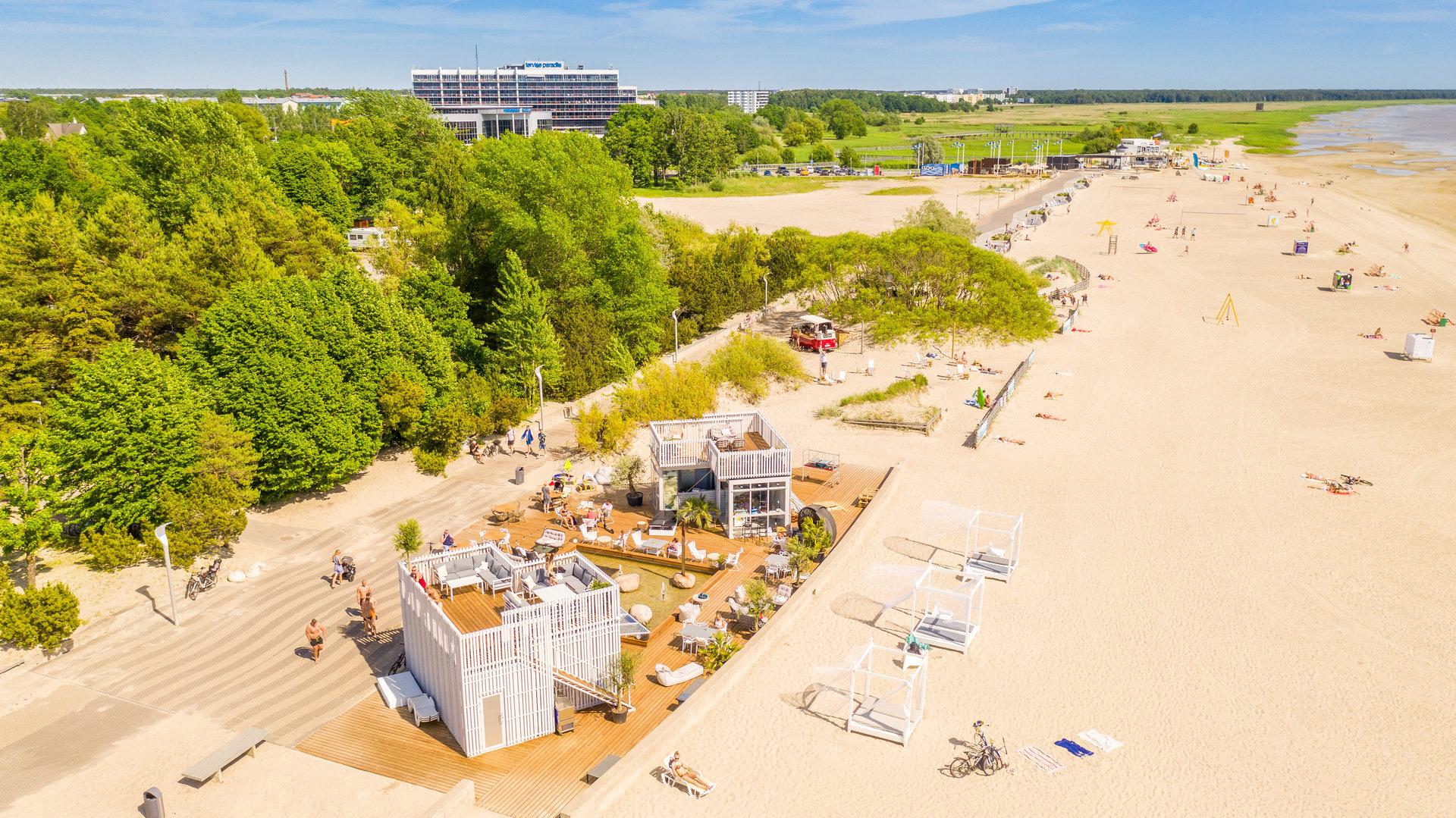 Pärnu beach promenade