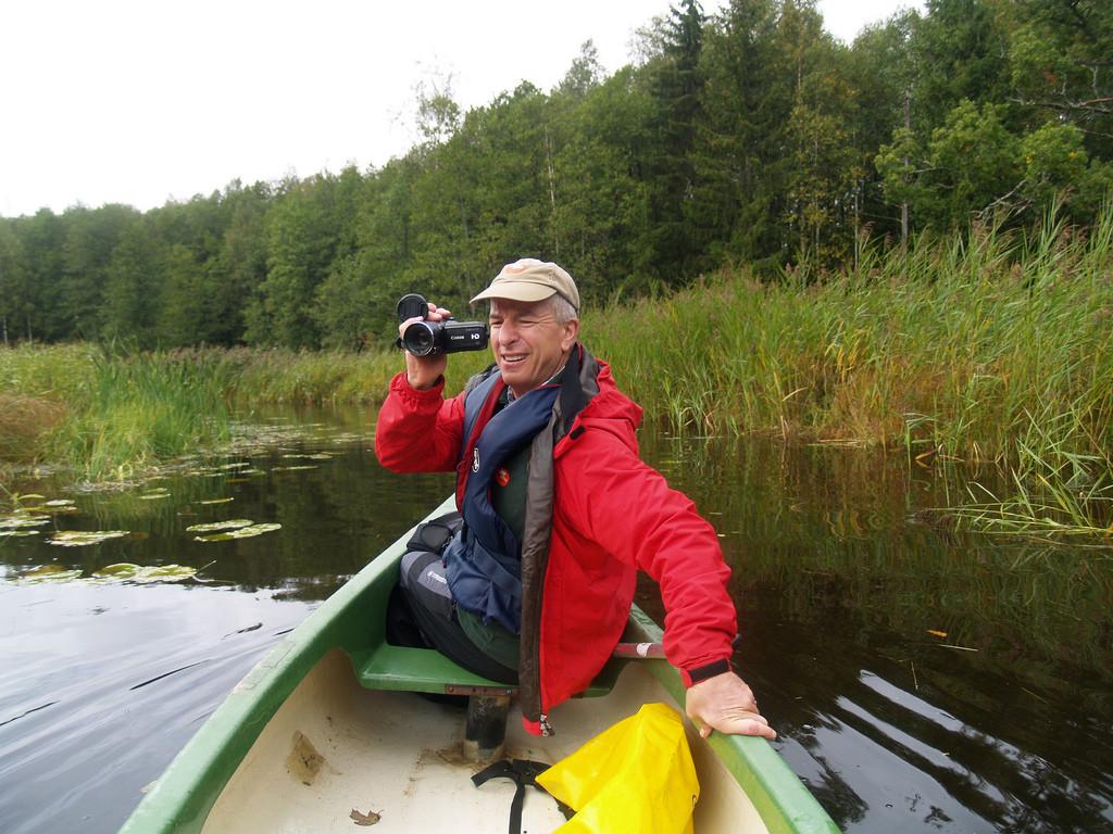 Canoeing in Soomaa in September