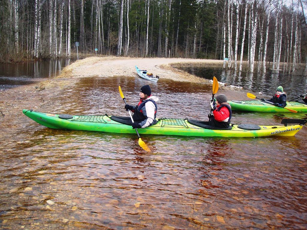 Seikle Vabaks fifth season kayaking trip in Soomaa