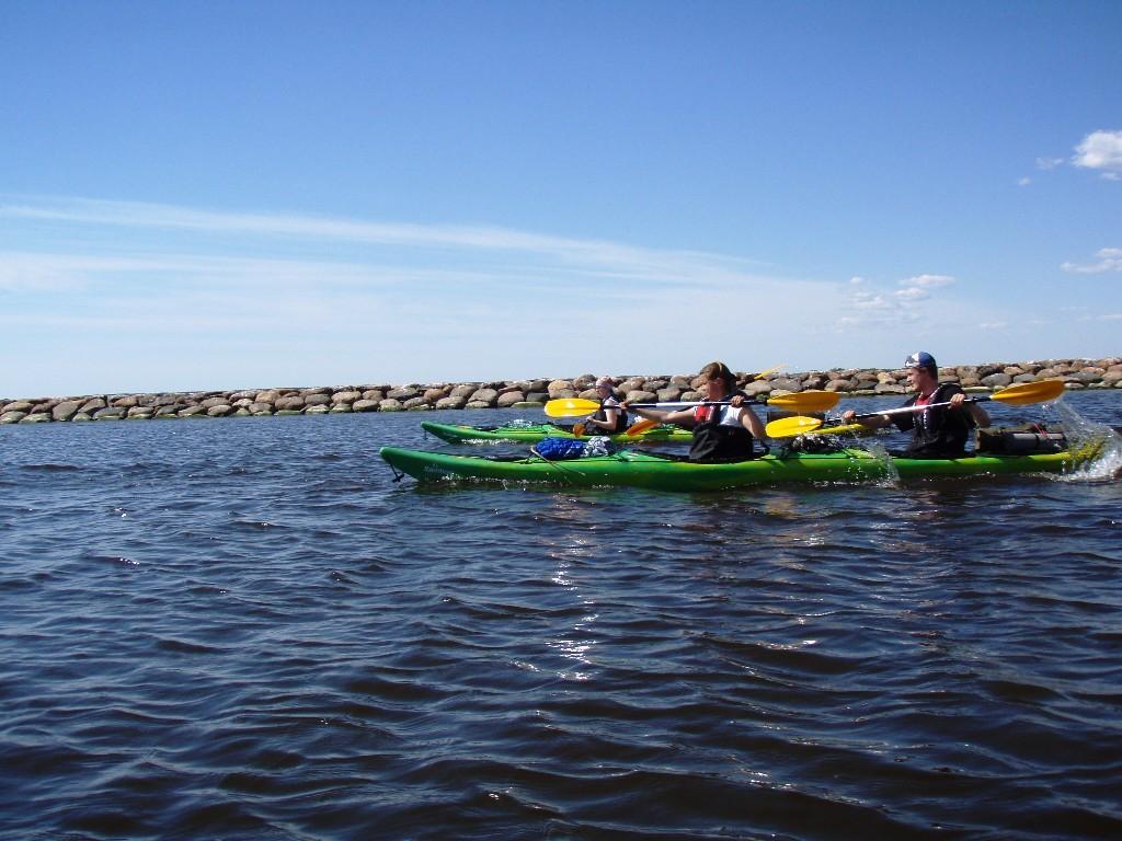 Kayaking with Seikle Vabaks