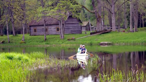 Samliku canoe trip to Kurgja, the Farm Museum of C.R. Jakobson