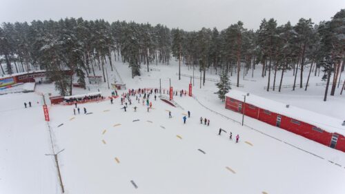 Лыжные трассы и аренда лыж в Центре оздоровительного спорта Йыулумяэ