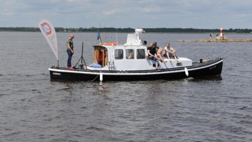 Ferry trip in Pärnu with the historic packet boat Johanna