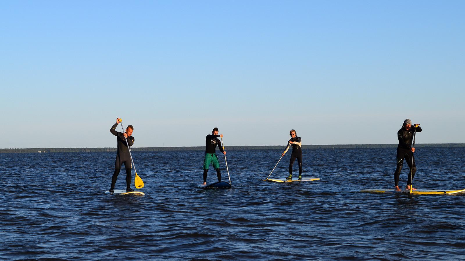 Аренда доски для SUP-серфинга в Pärnu Surfikeskus