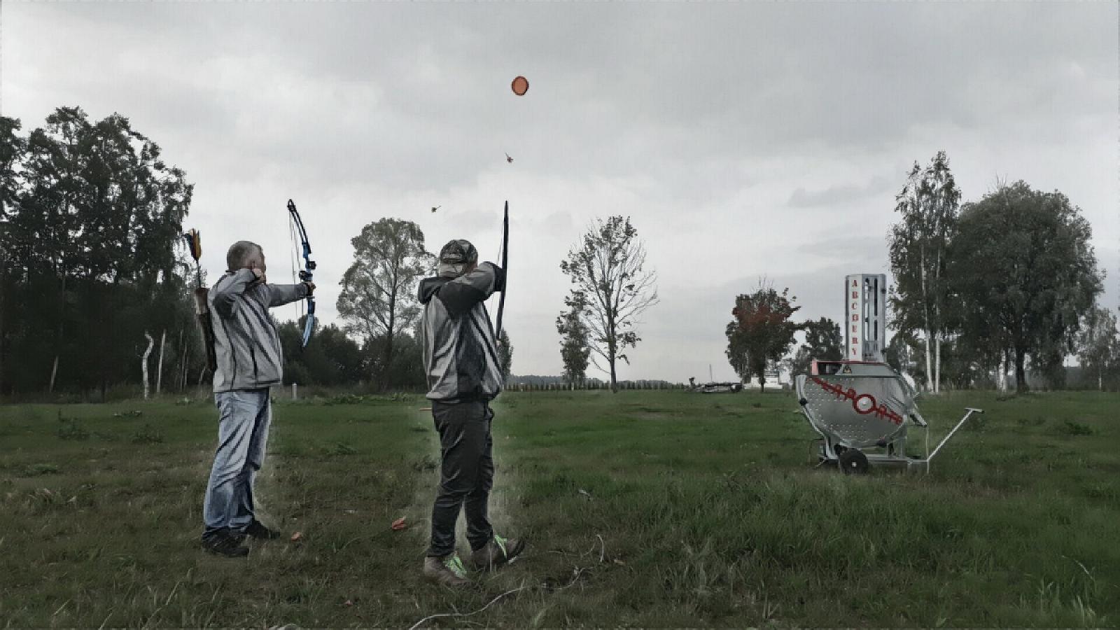 Archery with a moving target
