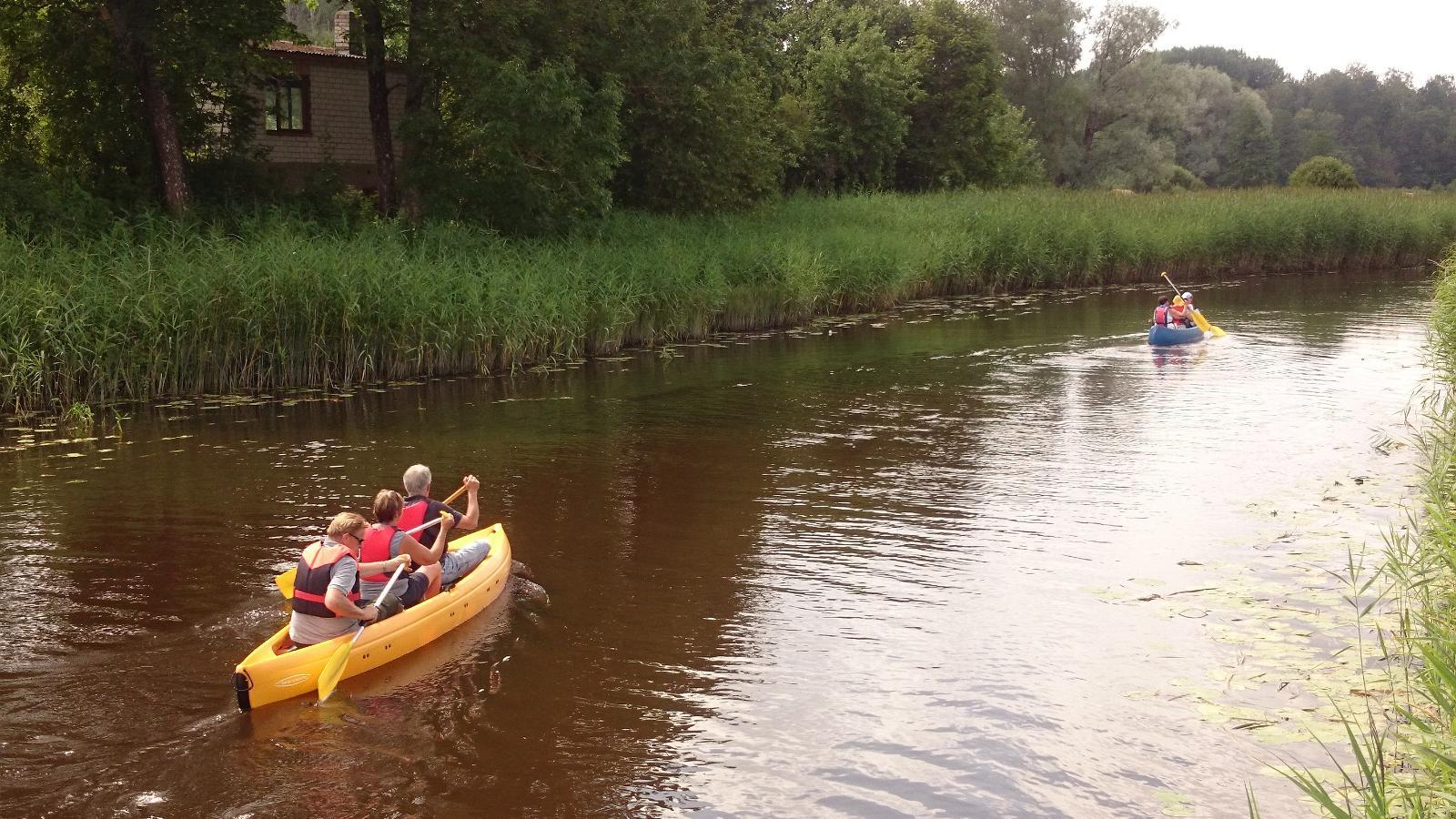 "Seikle Vabaks" izbrauciens ar kanoe laivām Somā Nacionālajā parkā