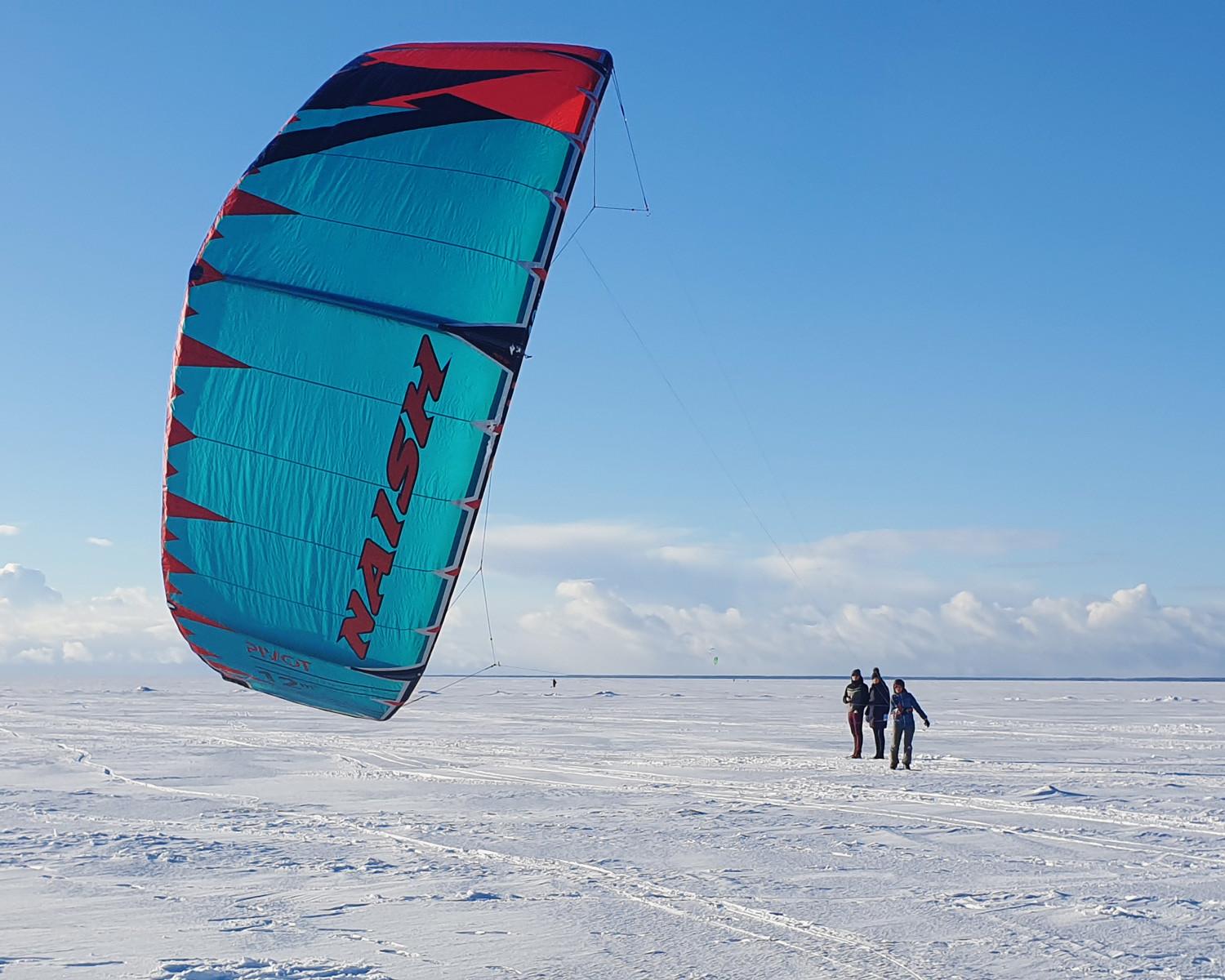 Pärnu Surf Centre – winter kiteboarding
