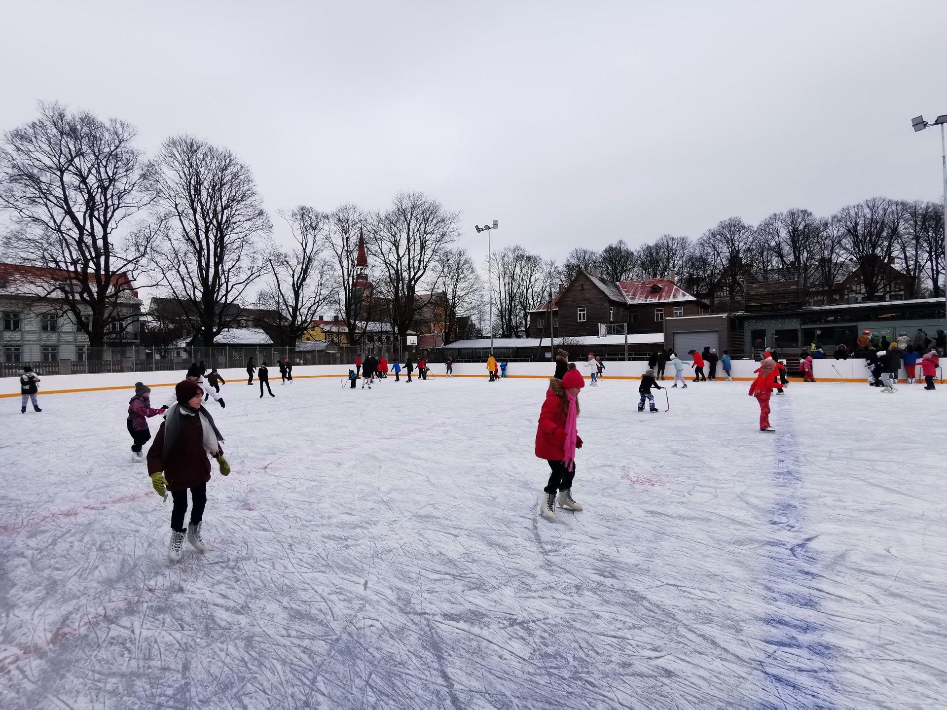 Ice skating rink in Pärnu
