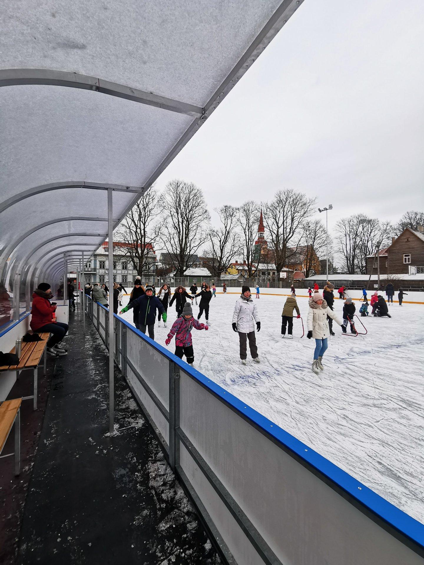 Ice skating rink in Pärnu