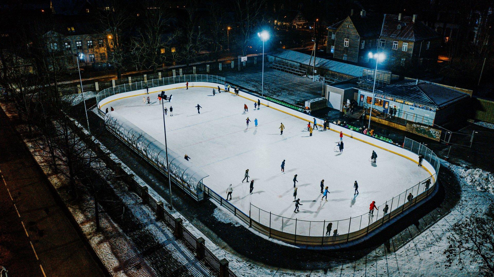 Ice rink on Pärnu children’s stadium