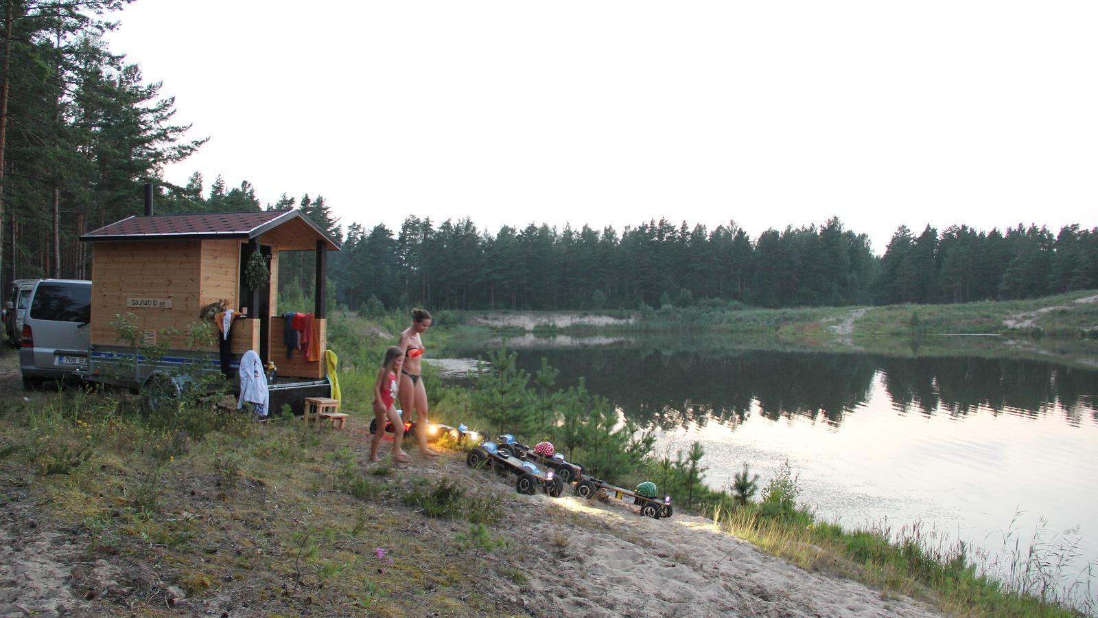 Saunatrip - Perävaunusaunan vuokraus ja kuljetus kaikkialla Virossa