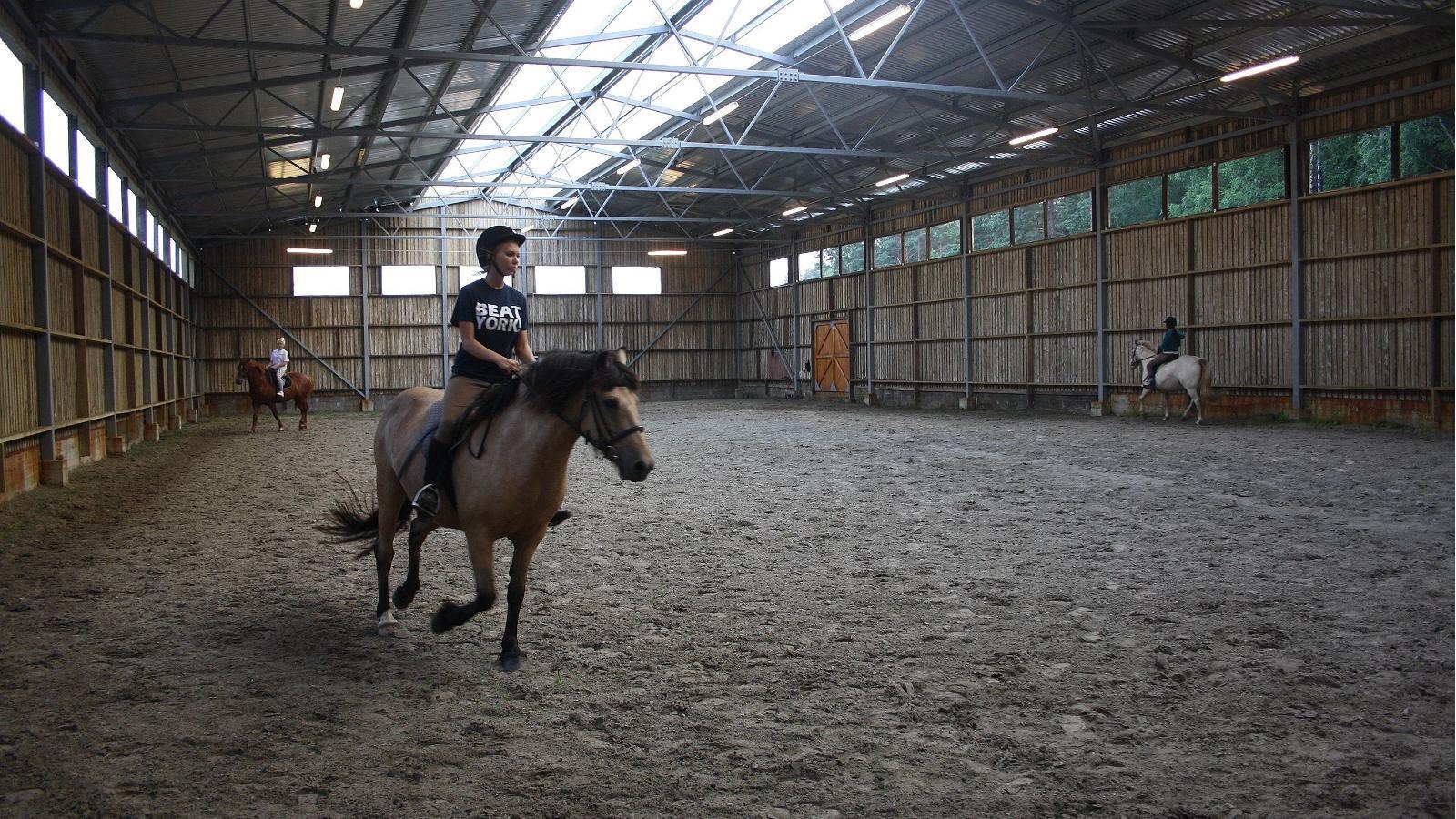 Saimniecības "Maria" jāšanas sporta centrs - izjādē ar zirgiem pa "Maria" saimniecības takām