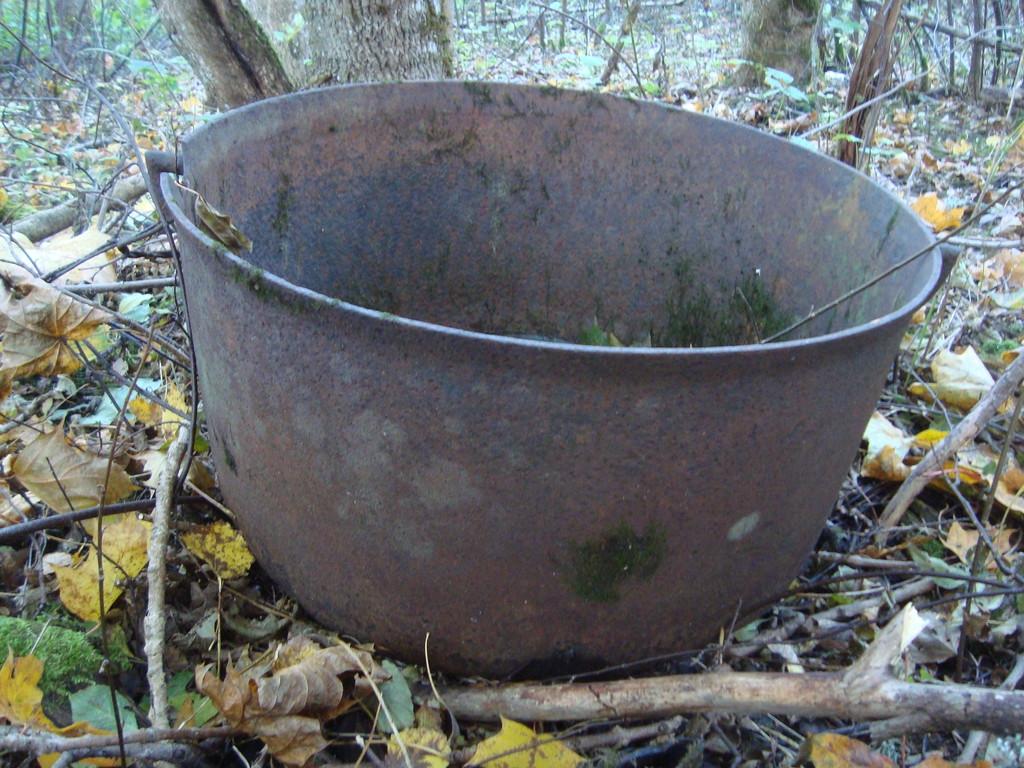 An old cauldron in Kurese village