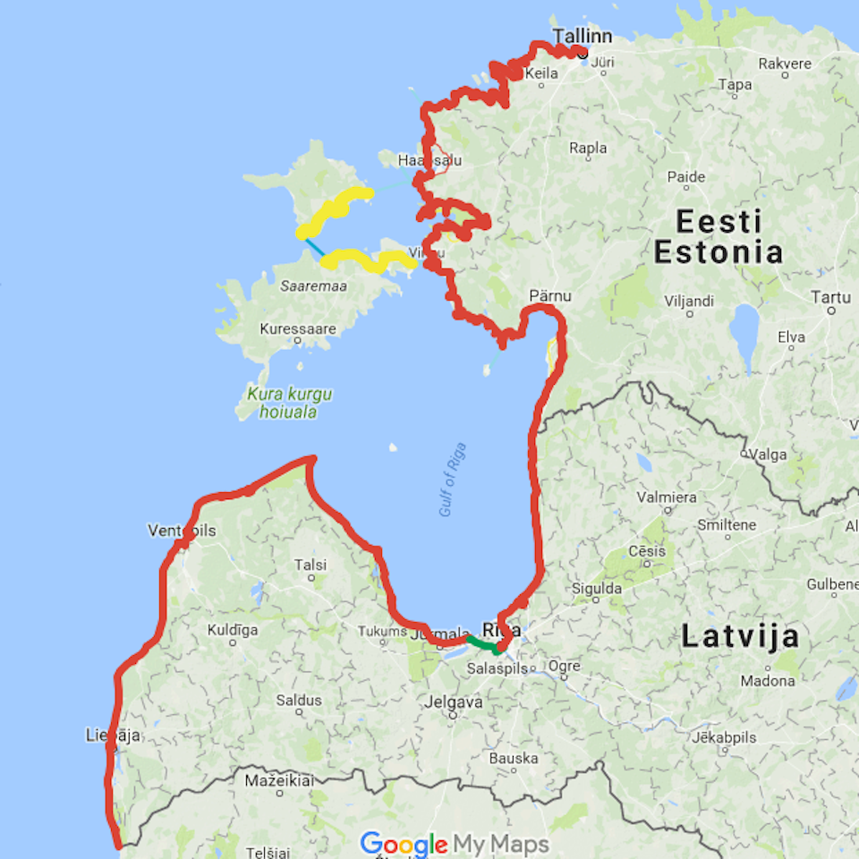 Baltic Coastal Hiking Route
