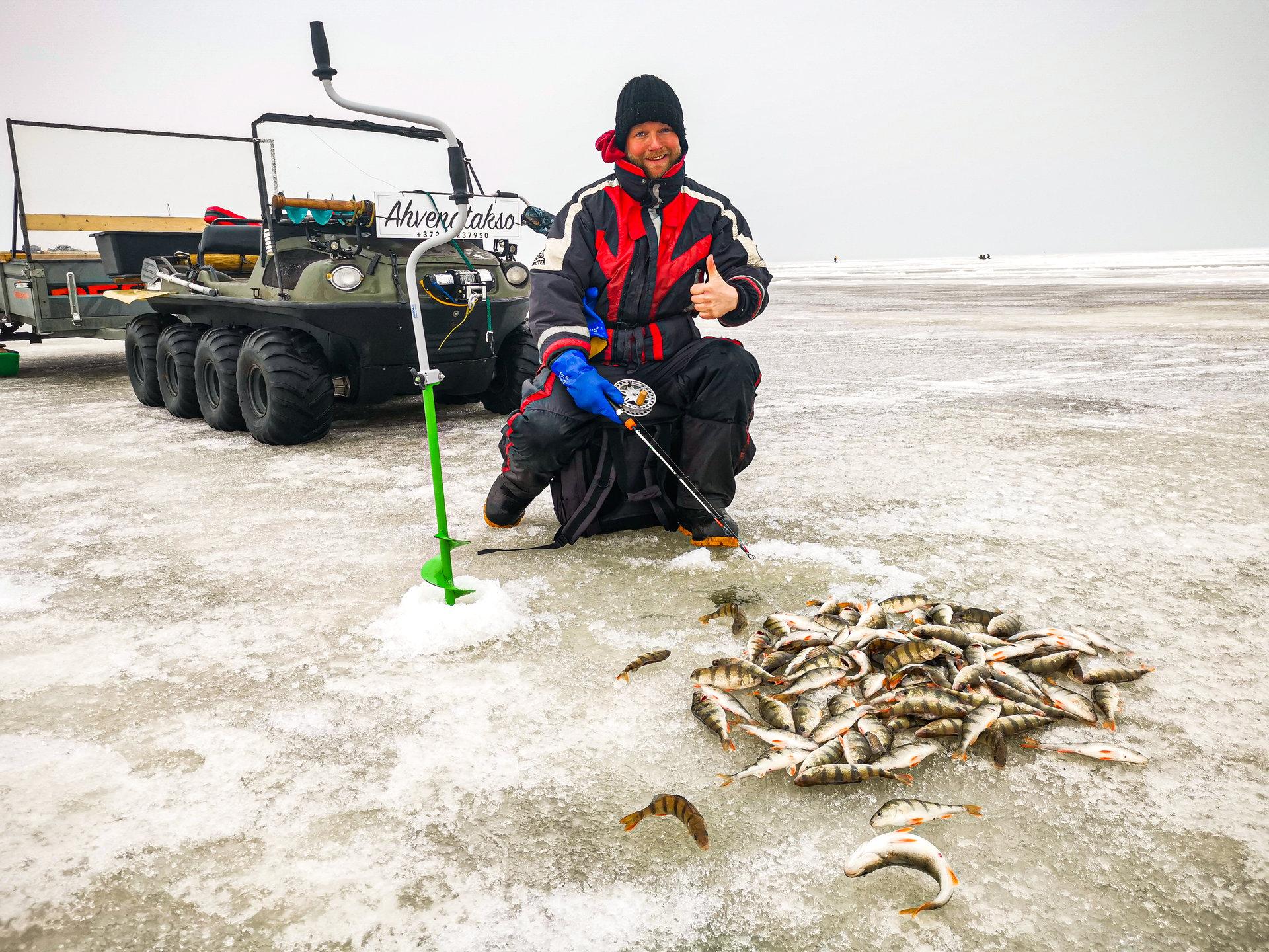 Зимняя рыбалка с Pärnu Kalatakso