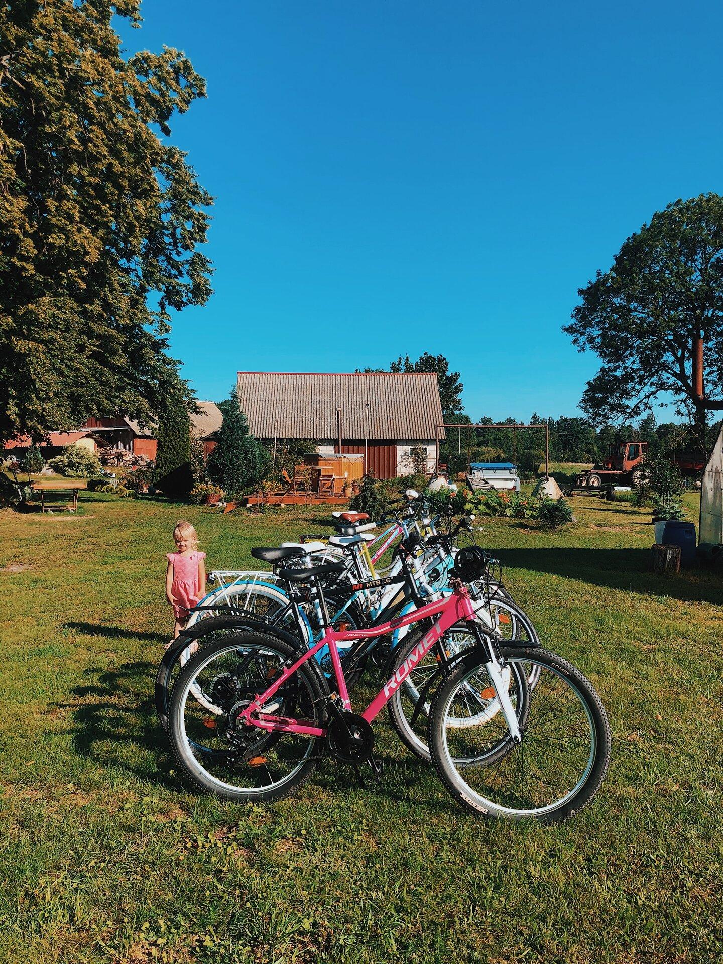 Sepa Farm Homestay bicycle rent in Kihnu