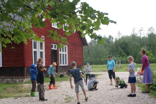 Nature trips for children in Soomaa