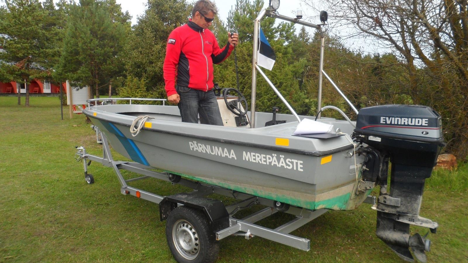Boat of the Pärnu County Sea Rescue Society