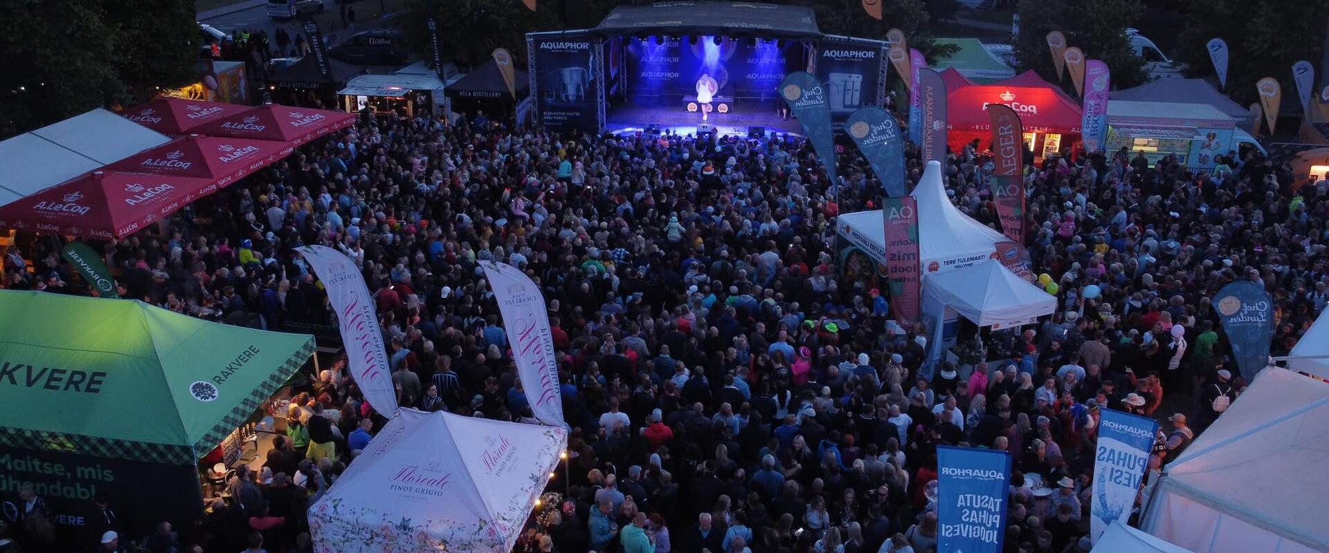 Külastajaid mahub festivalile kahel päeval rohkem kui 50000